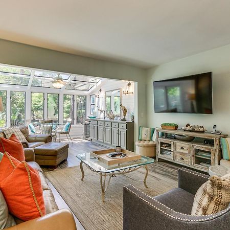 Modern Hilton Head Retreat Walk To Beach And Golf! Hilton Head Island Exterior photo