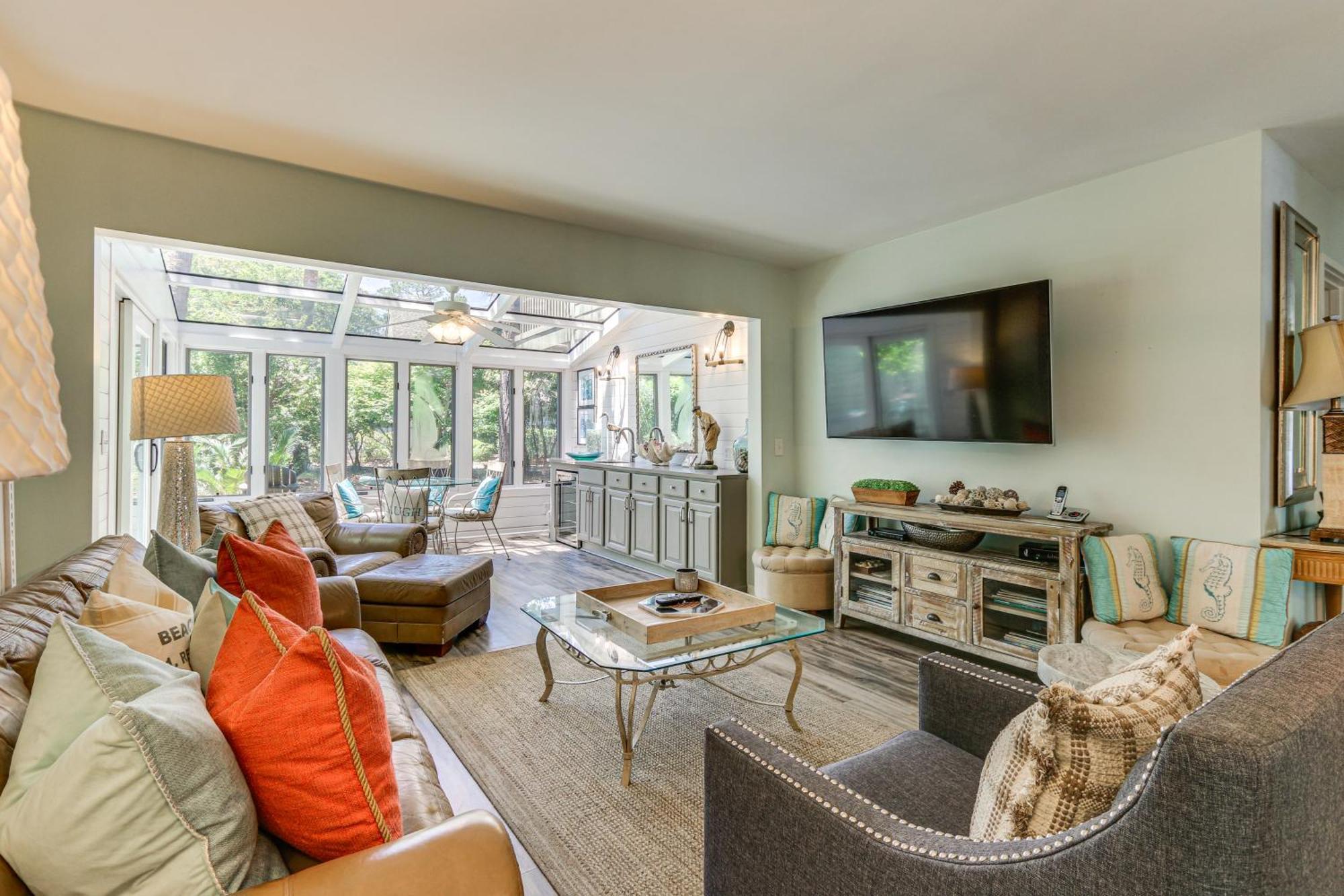 Modern Hilton Head Retreat Walk To Beach And Golf! Hilton Head Island Exterior photo
